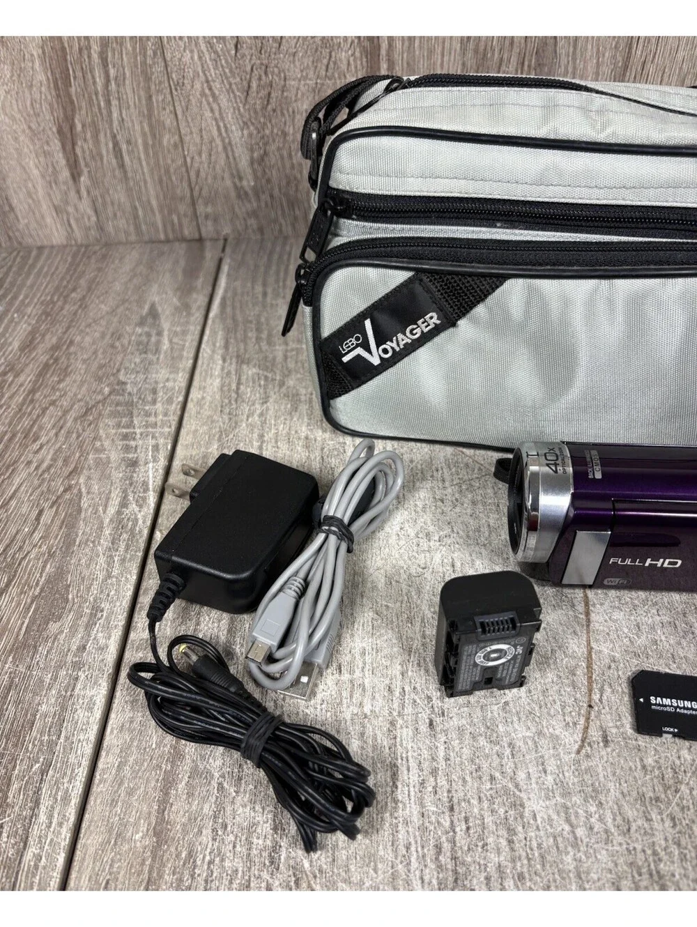 JVC GZ-EX210 2 GB Camcorder - Black - For Parts - Read Description